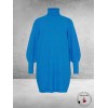 No.1 By OX Gebreide Tuniek Jurk Clear Blue