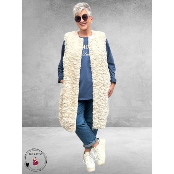 NO.1 By OX Gilet/Vest Fake Fur 