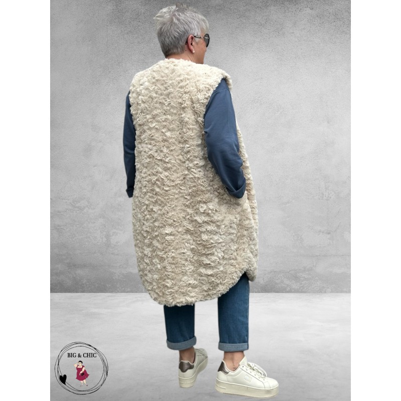 NO.1 By OX Gilet/Vest Fake Fur 