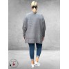 NO.1 BY OX Trui Turtle Neck Grey