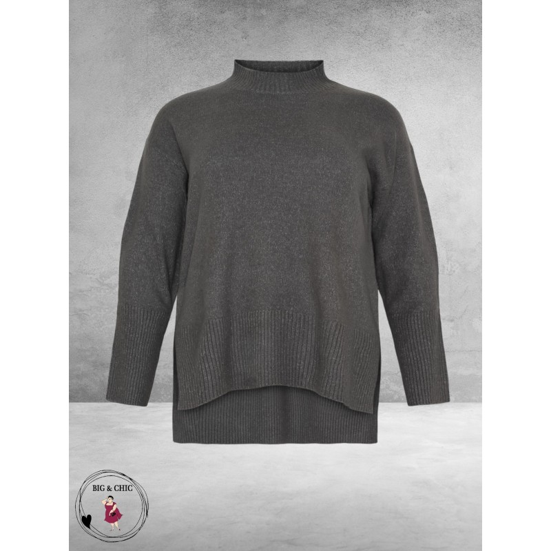 NO.1 BY OX Trui Turtle Neck Grey