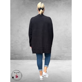 NO.1 BY OX Trui Turtle Neck Black