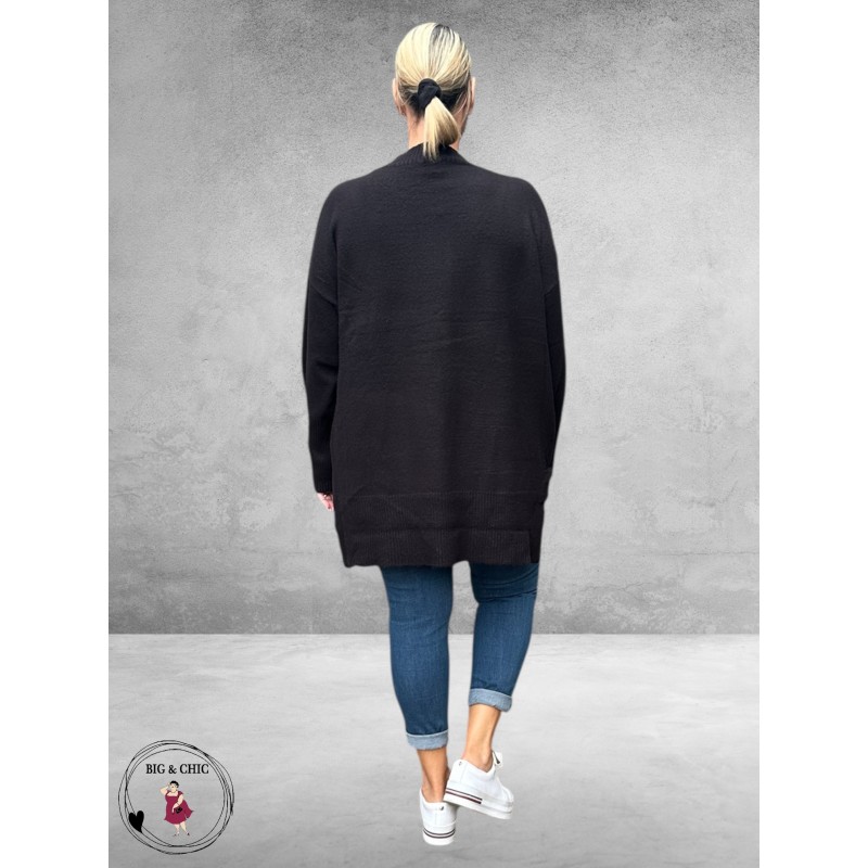 NO.1 BY OX Trui Turtle Neck Black