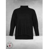 NO.1 BY OX Trui Turtle Neck Black
