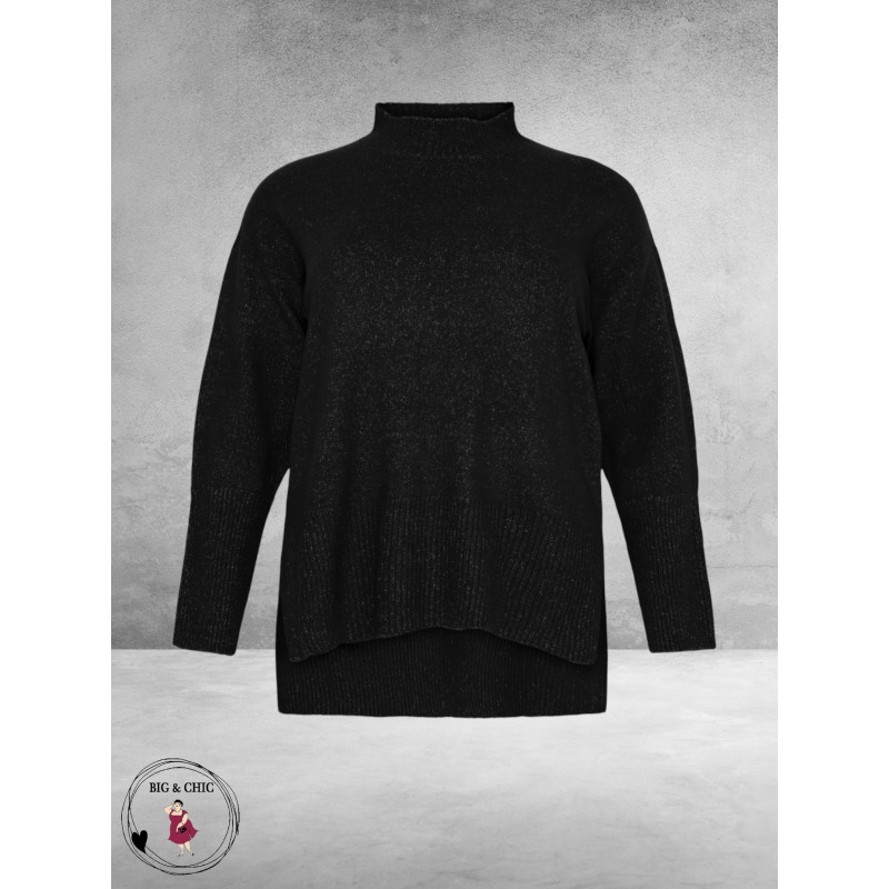 NO.1 BY OX Trui Turtle Neck Black