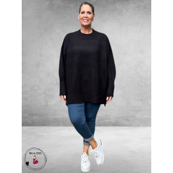 NO.1 BY OX Trui Turtle Neck Black