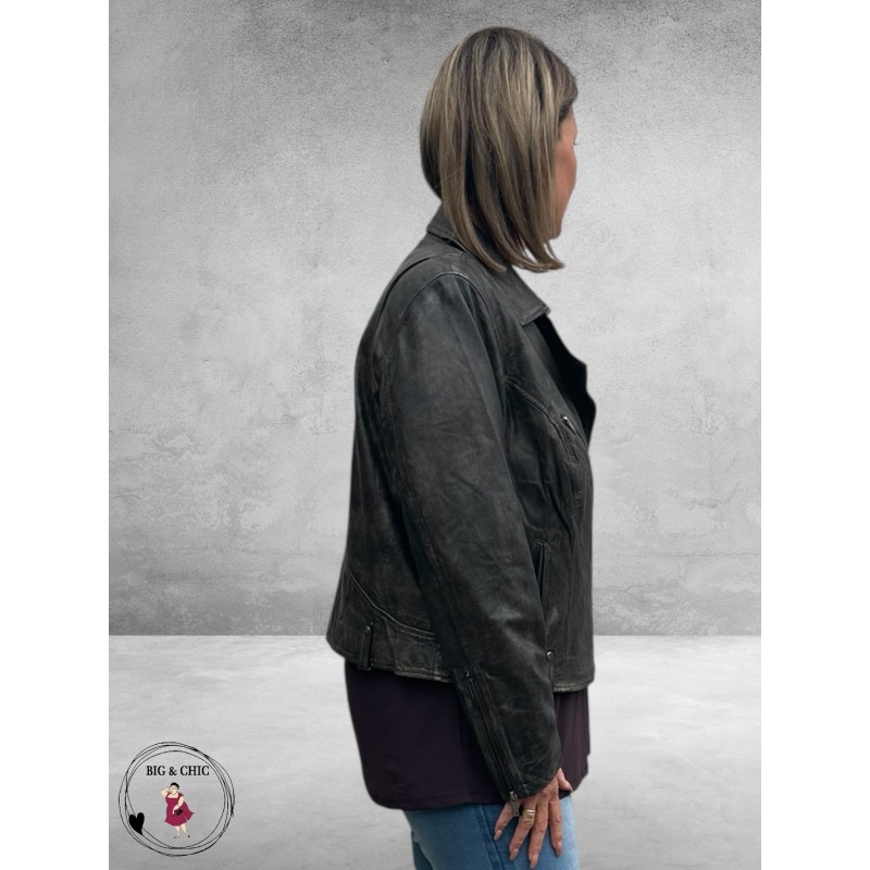 NO.1 BY OX Leren Biker Jas Vinted 