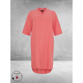 No.1 By OX Tuniek-Jurk Linnen Faded Rose