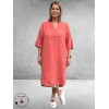 No.1 By OX Tuniek-Jurk Linnen Faded Rose
