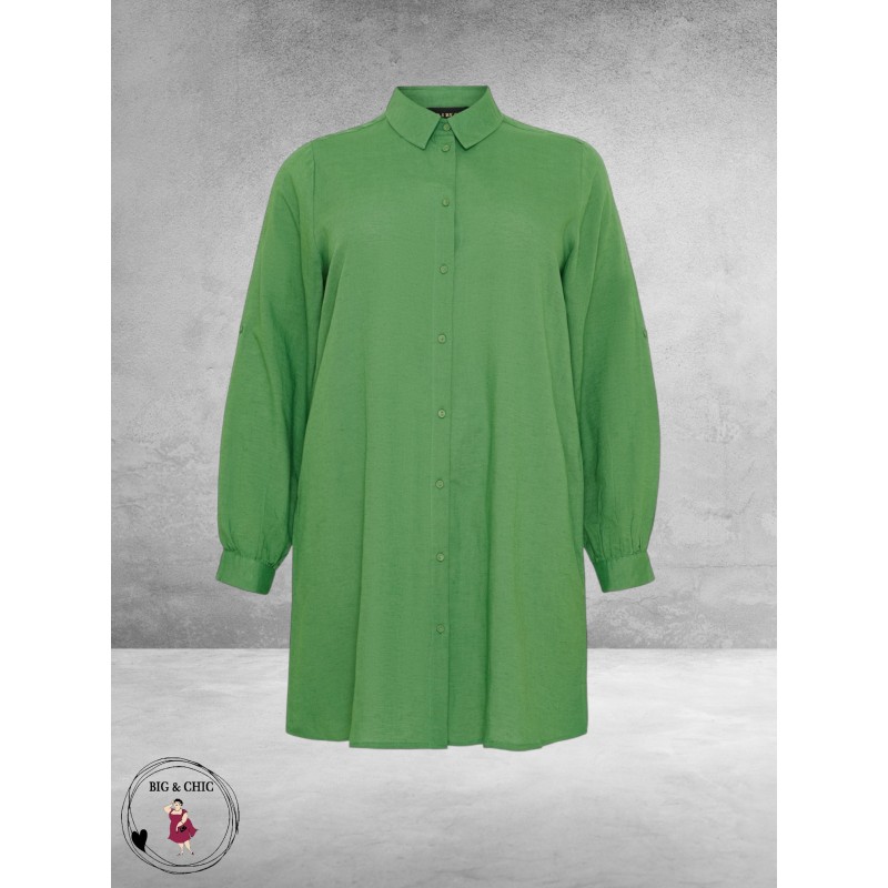 No.1 by OX Longblouse – Tijdloze Klassieker Mint Groen