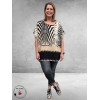 No.1 by OX Blouse-Shirt Tijgerprint