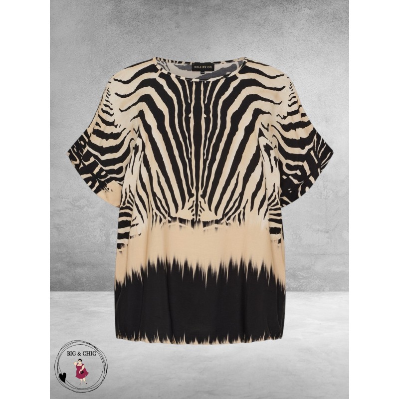 No.1 by OX Blouse-Shirt Tijgerprint