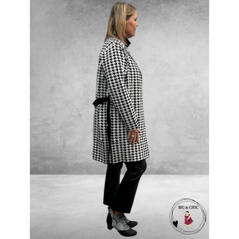 NO.1 BY OX Cardigan Lang Pepita