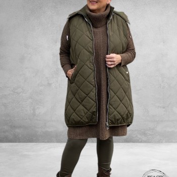 Only-m Tregging Leerlook KHAKI...THE BEST....