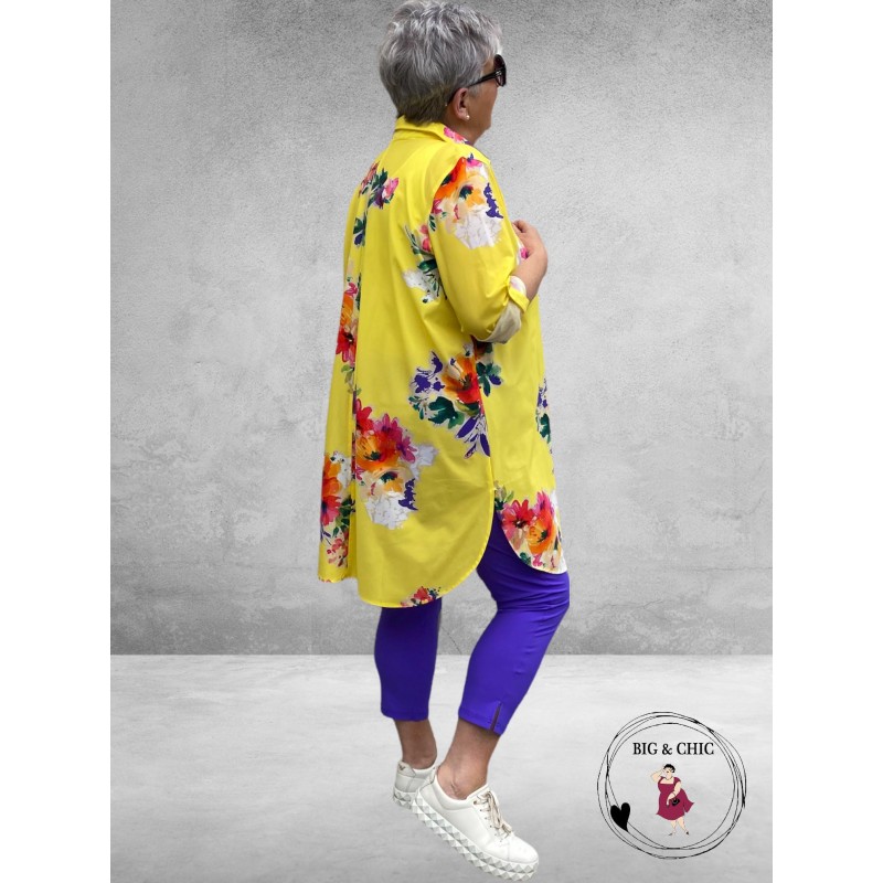 Only-M Travel Pantalon Enkel Broek  Met Splitje  VIOLETTA