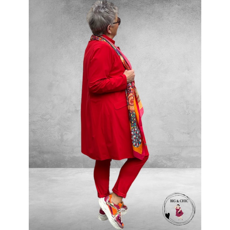 Only-M Travel Pantalon 036 Strak ROSSO AMORE