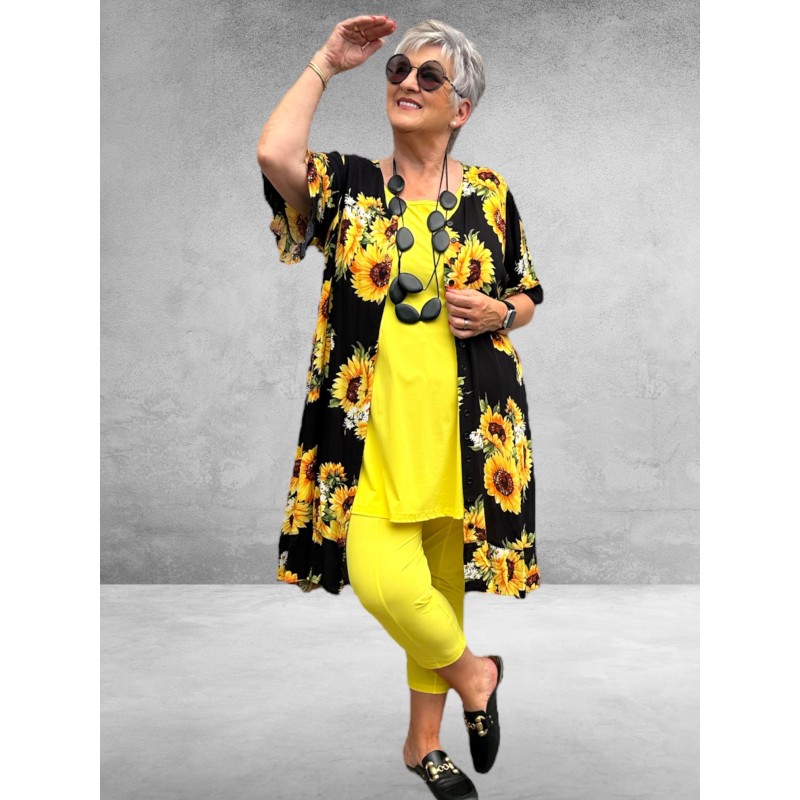 Only-M Travel Pantalon Enkel Broek   GIALLO-GEEL