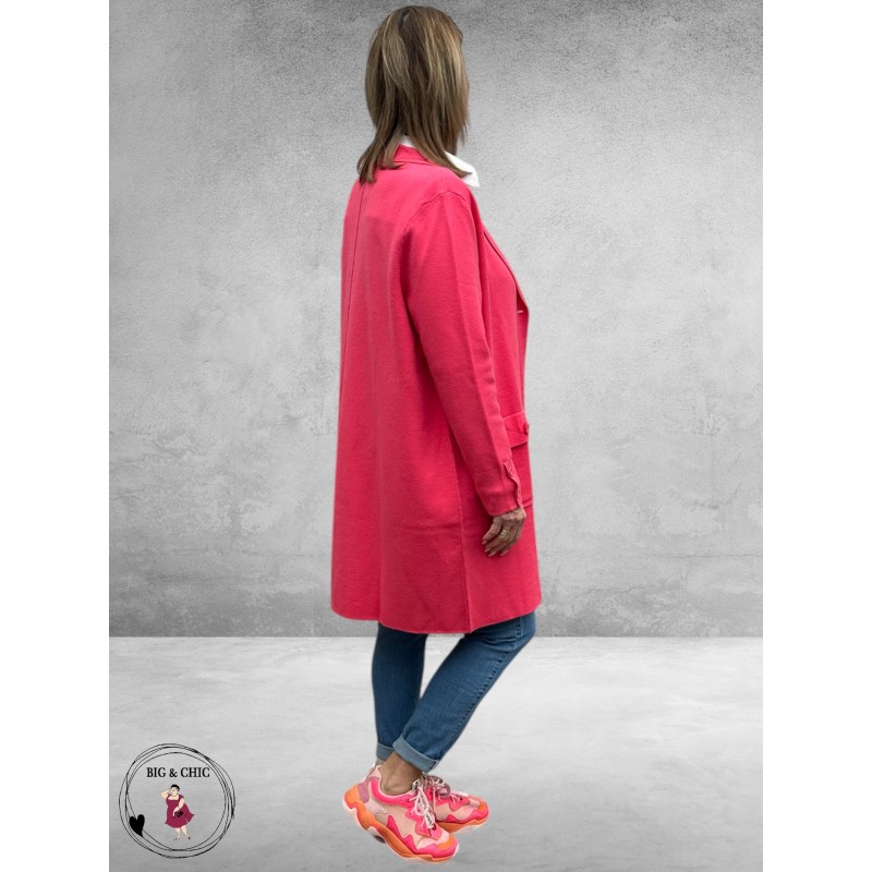 Only-M Blazer-Vest Gebreid Fragola