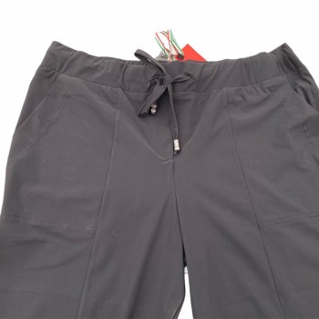 Only-M Travel Pantalon Enkel Broek  Met Splitje NAVY