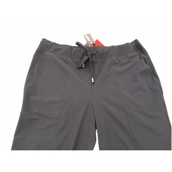 Only-M Travel Pantalon Enkel Broek  Met Splitje NAVY