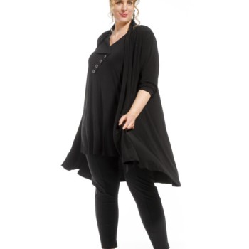 Only-M Travel Pantalon-Broek  Zwart