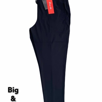 Only-M Travel Pantalon Enkel Broek  Met Splitje NAVY