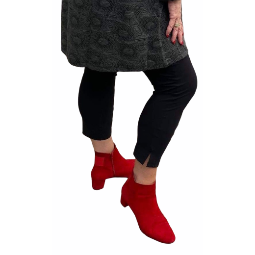 Only-M Travel Pantalon Enkel Broek  Met Splitje NAVY