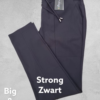 Only-M Travel Pantalon Sporty Strong 036 Zwart