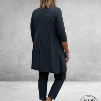 Only-M Travel Pantalon  STRAK 036 GRIGIO SCURO