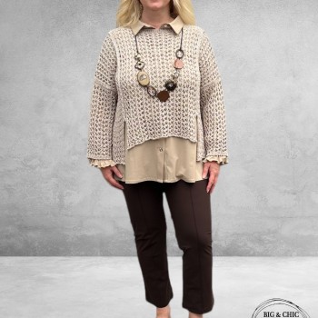 ONLY-M Pantalon Travel 044 Nutella Strong