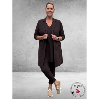 ONLY-M Blazer Travel Lang Nutella