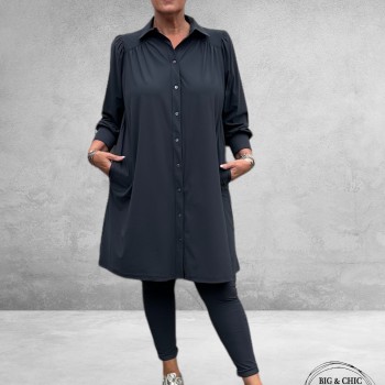 Only-M Legging 005 Travel Sporty Chic Grigio Scuro