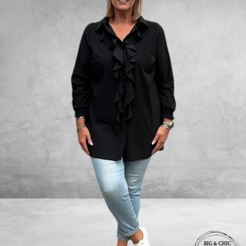 ONLY-M Roezel Blouse Lang Nero