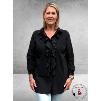 ONLY-M Roezel Blouse Lang Nero