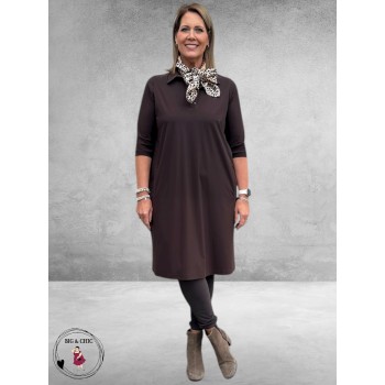 ONLY-M Jurk Sporty Chic Nutella