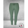 Only-M Travel Pantalon Enkel Broek  Met Splitje  TEAL
