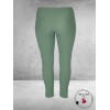 Only-M Travel Pantalon Enkel Broek  Met Splitje  TEAL