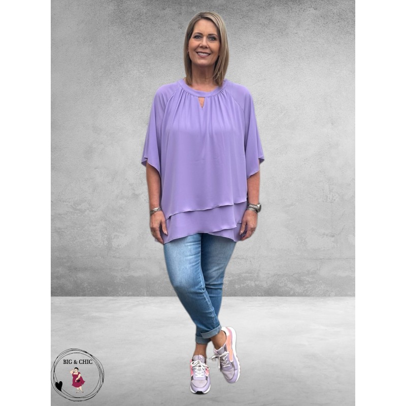 Only-M Tuniek Crepon GALA Lila