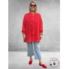 Only-M Crepon Roezel Blouse Rood
