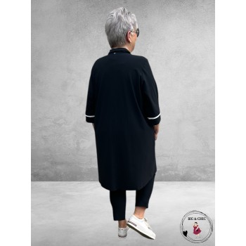 ONLY-M Jurk Sporty Travel Pique Navy