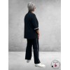 Only-M Sporty Travel Pique Pantalon Navy/Piping