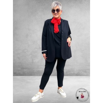 ONLY-M Blazer Sporty Travel Pique Navy