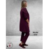 ONLY-M Pantalon Travel Flair Vino Rosso Strong