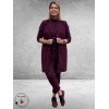 Only-M Travel Pantalon-Broek Vino Rosso Strong