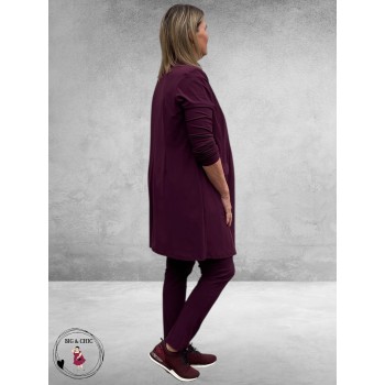 Only-M Travel Pantalon-Broek Vino Rosso Strong