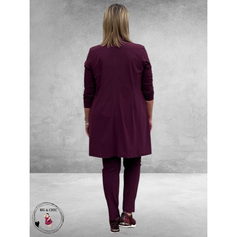 Only-M Travel Pantalon-Broek Vino Rosso Strong