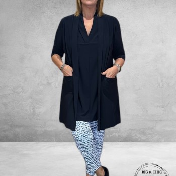 ONLY-M Gilet Travel Sporty Chic Navy