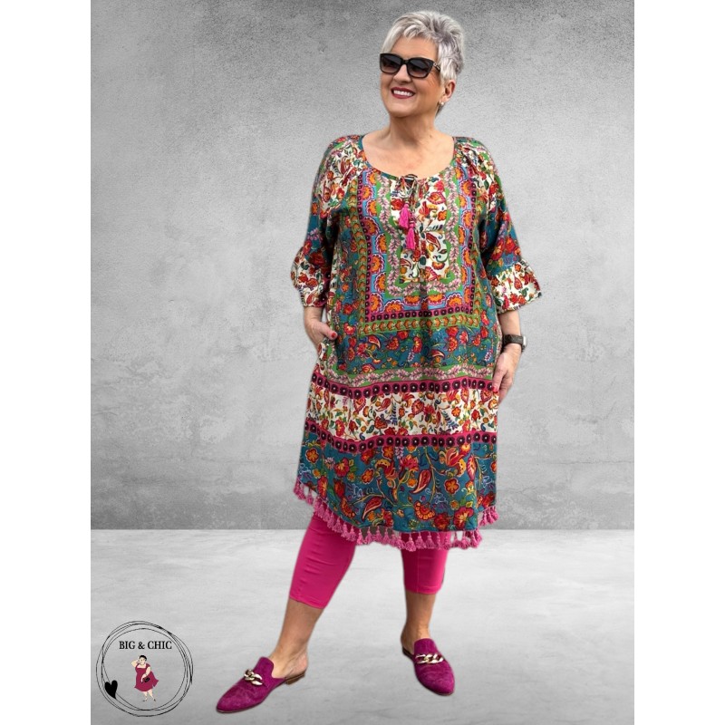 Orientique Jurk/Tuniek Carvalho Tassel