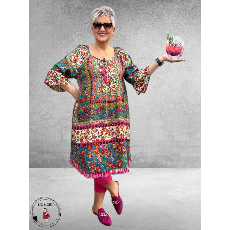 Orientique Jurk/Tuniek Carvalho Tassel