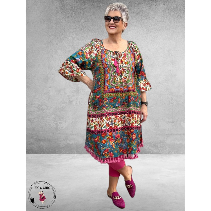 Orientique Jurk/Tuniek Carvalho Tassel